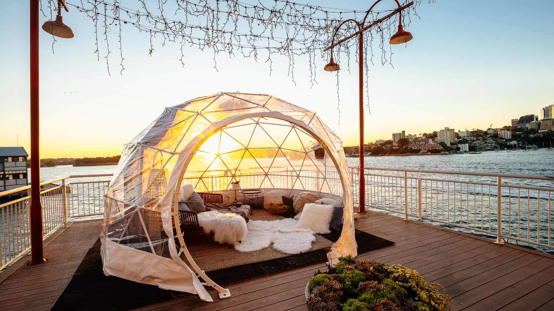 Igloos on the Pier 2020, Sydney