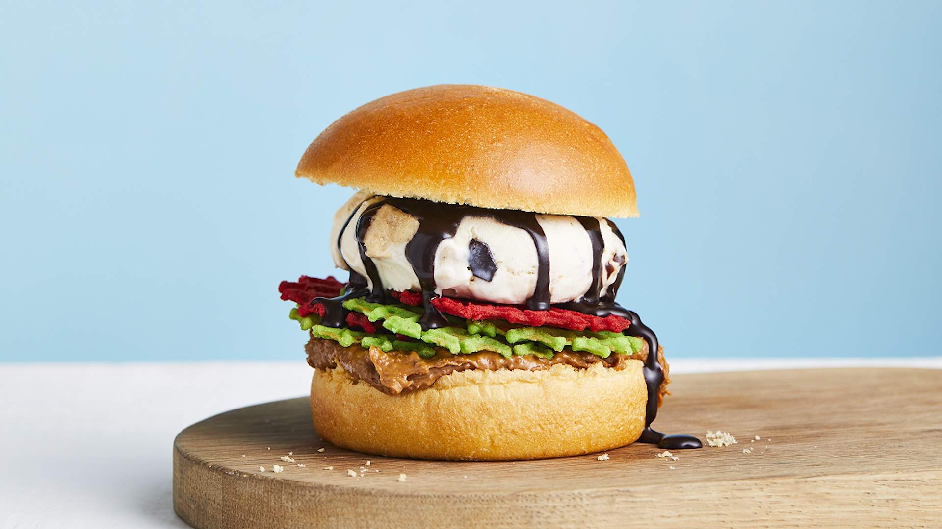 Ben and Jerry's Has Released an Over-the-Top Ice Cream Burger