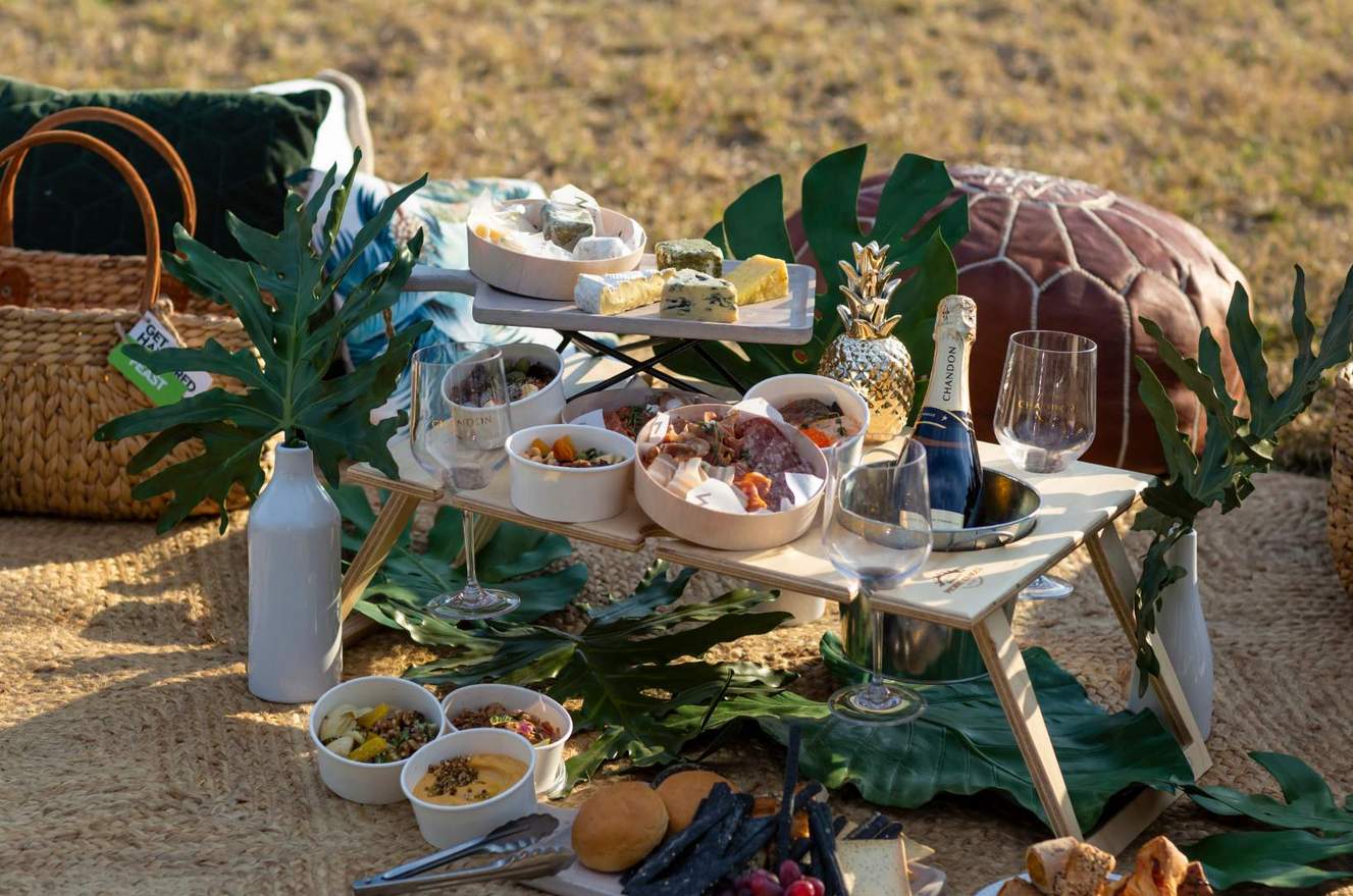 W Brisbane's Luxe Picnic Hampers Concrete Playground