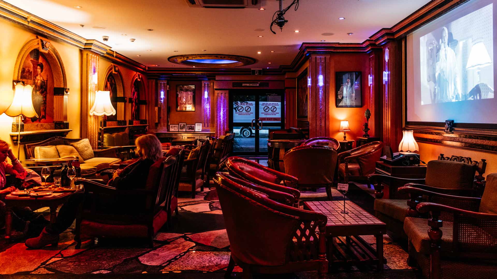 Cosy interior at Bar Toto, Ettalong