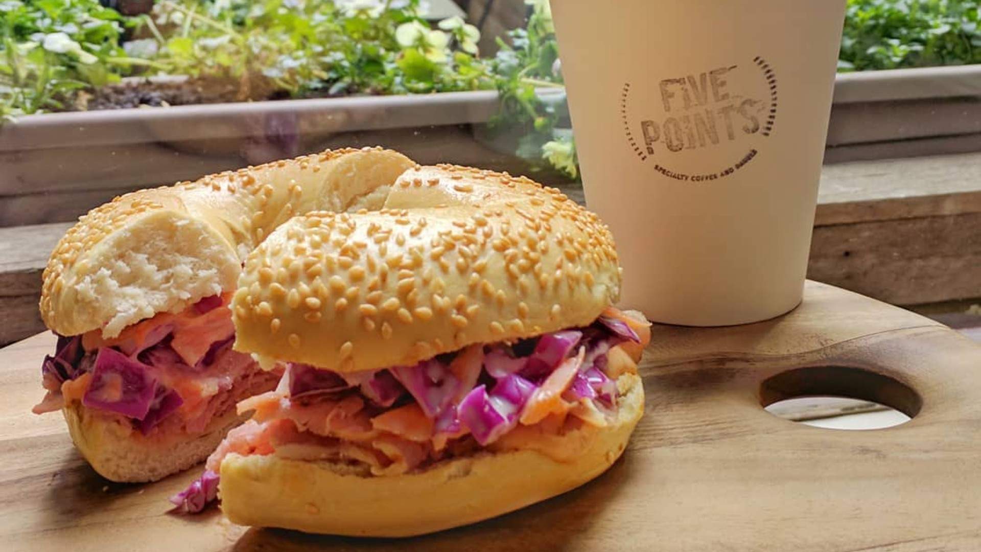 Five Points - best bagels Melbourne CBD