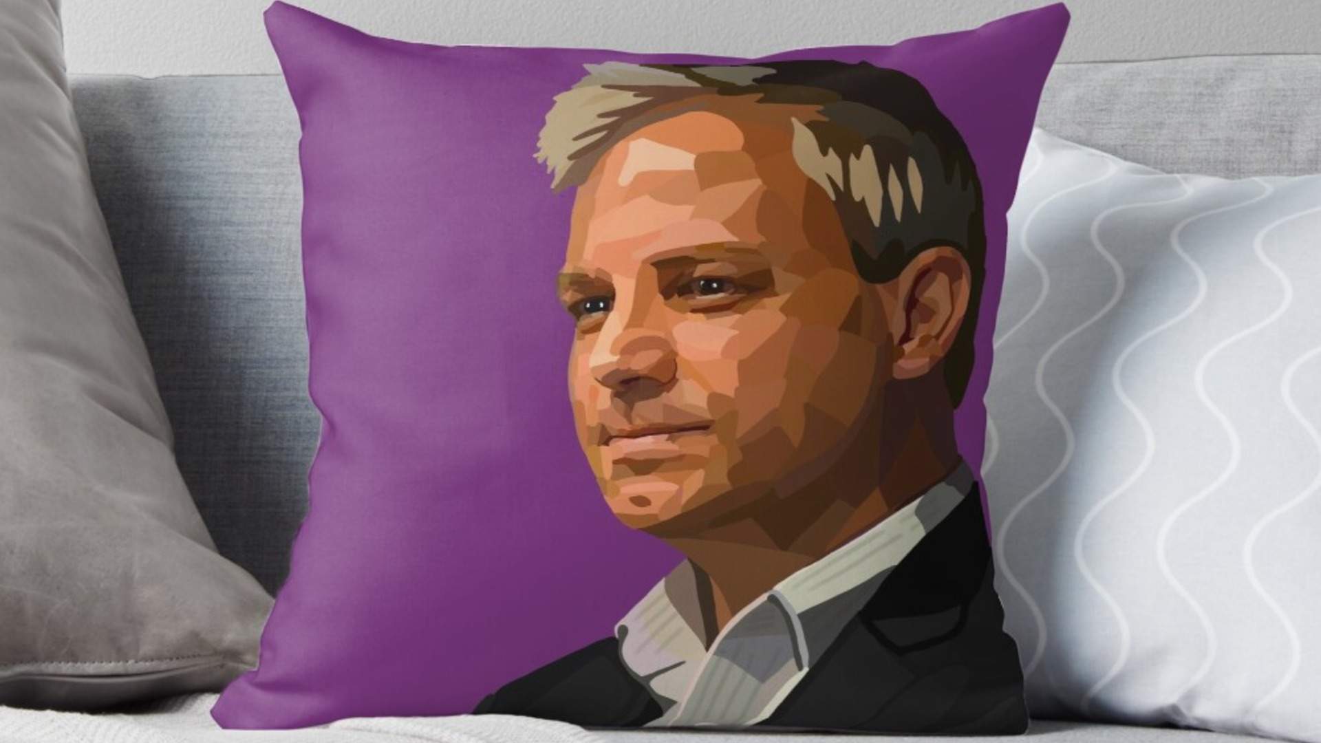 You Can Now Buy Pillows and Blankets Emblazoned with Chief Health Officer Brett Sutton's Face