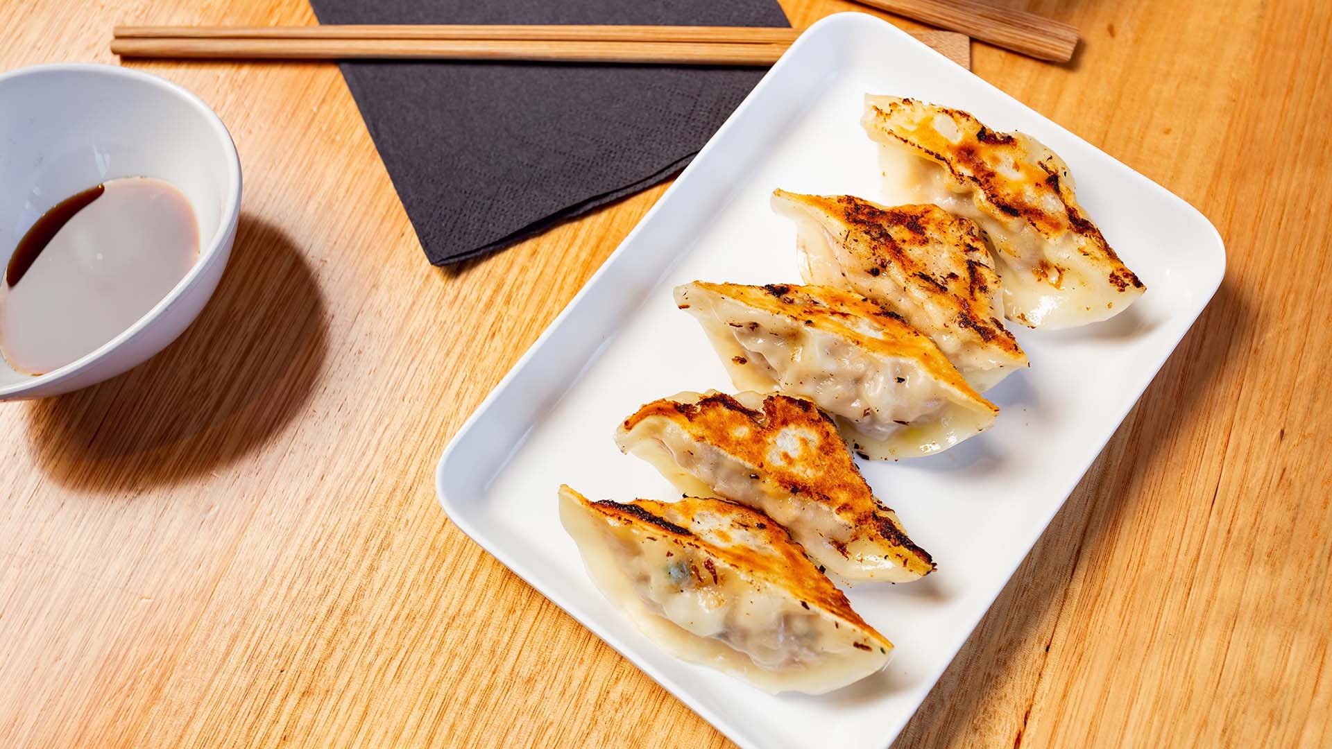 Two-for-One Gyoza Plates