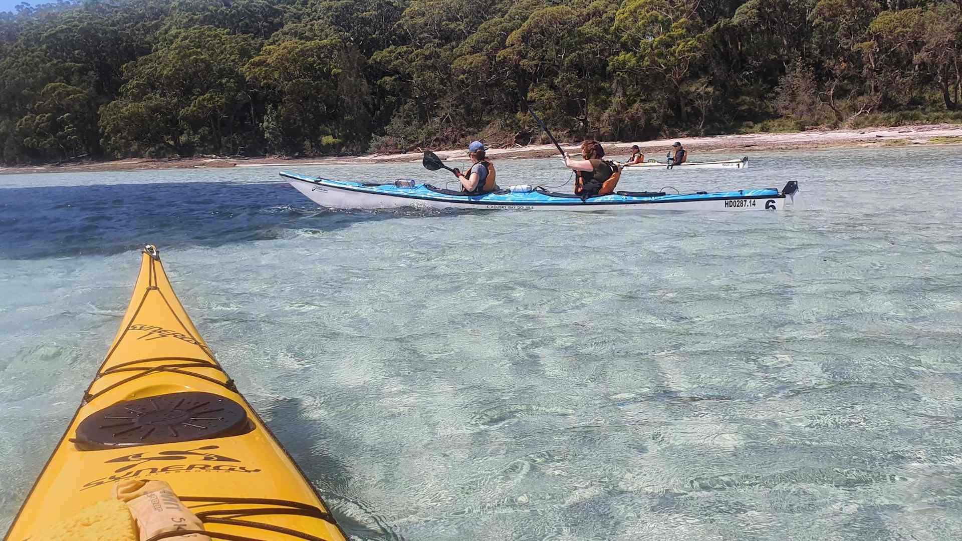 Sea Kayak Jervis Bay Concrete Playground