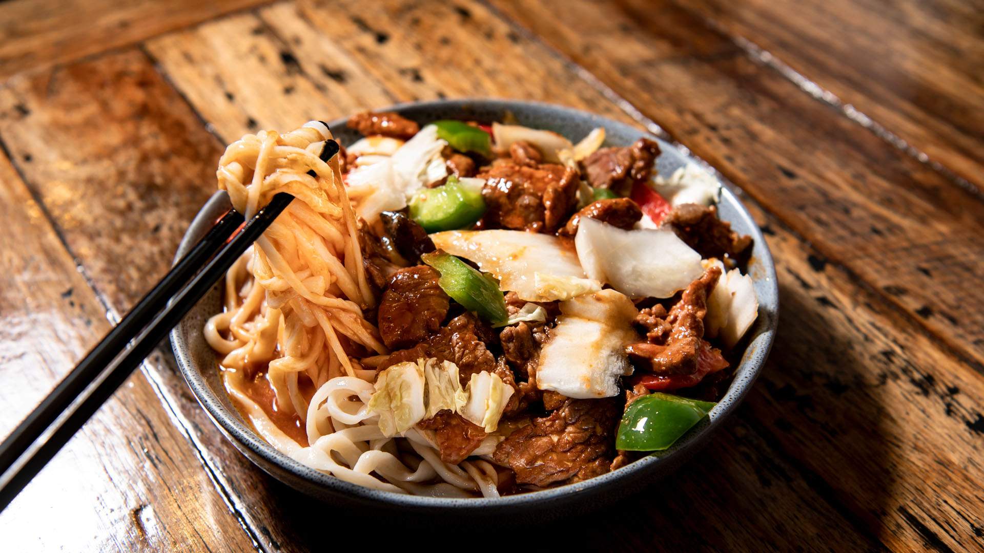Tarim Uyghur Handmade Noodles, Auburn Review