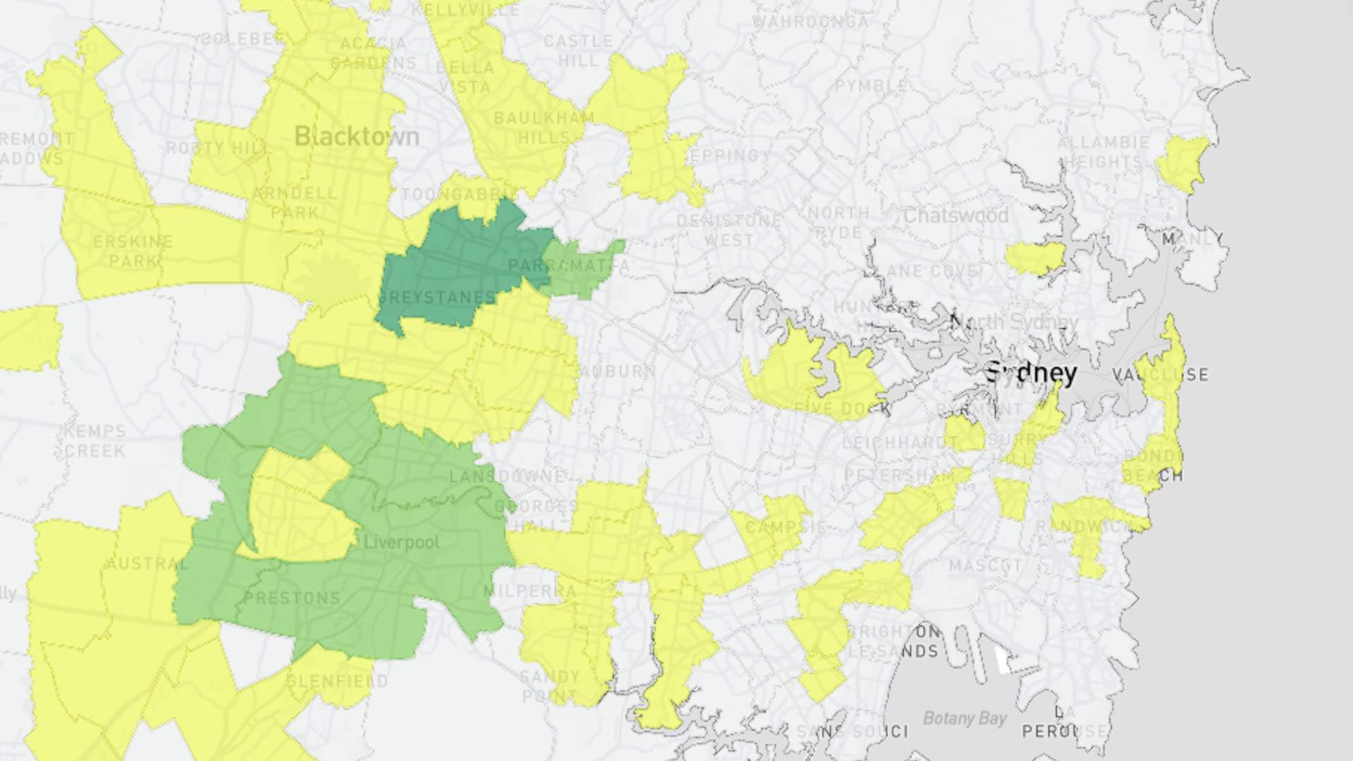 This Interactive Map Shows NSW's COVID-19 Cases by ...