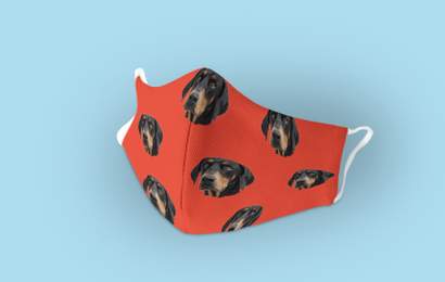 Background image for This Aussie Company Is Making Custom Face Masks with Your Pet's Adorable Face on Them