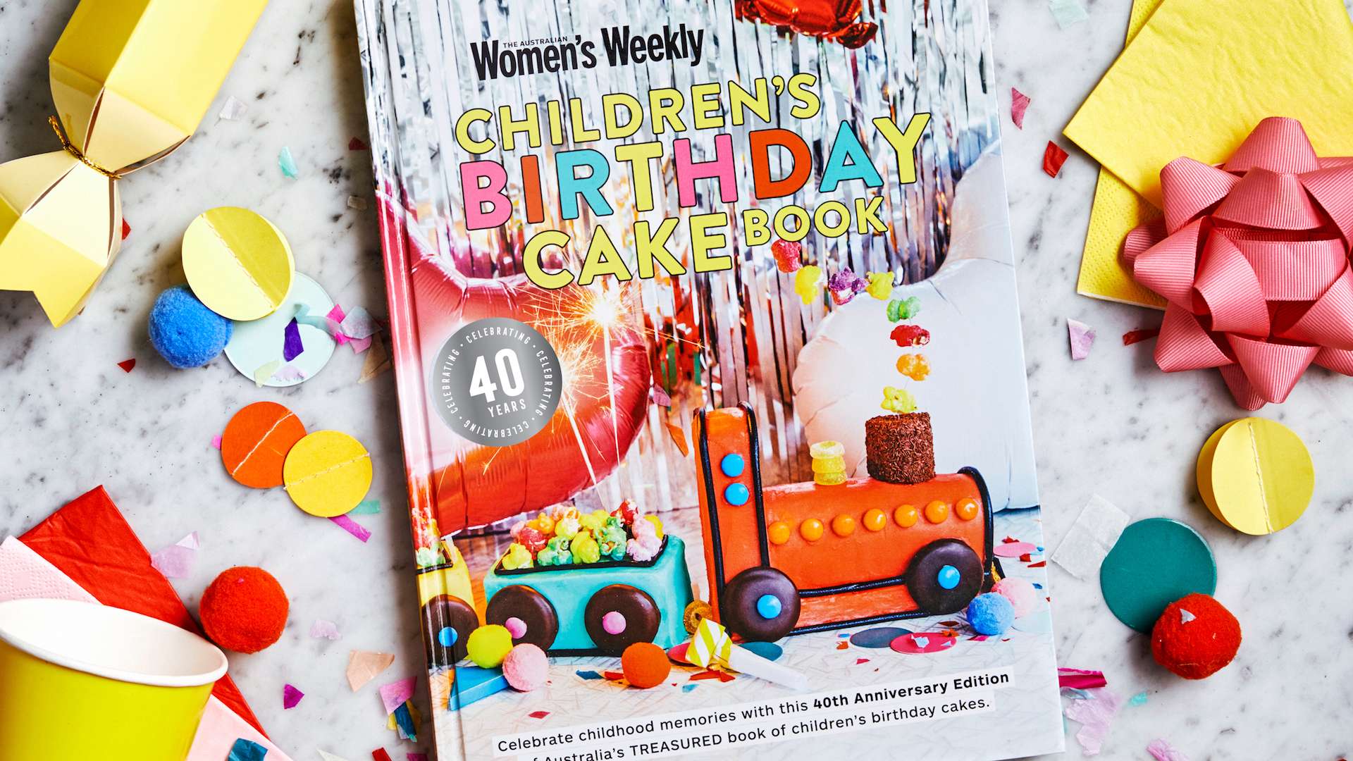 The AWW Is Releasing a 40th Anniversary Edition of Its Beloved Children's Birthday Cake Book