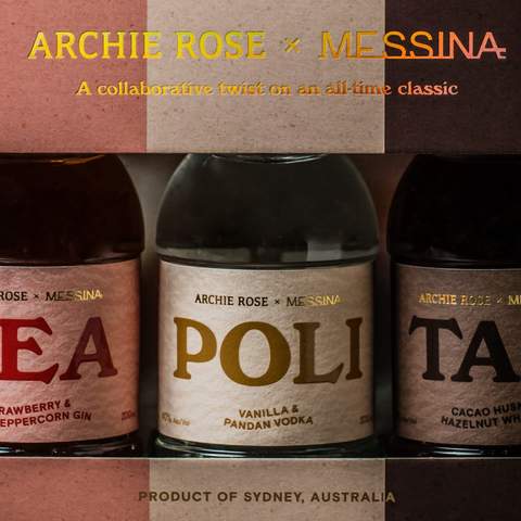 This New Archie Rose and Messina Collaboration Is a Boozy Riff on Classic Neapolitan Ice Cream