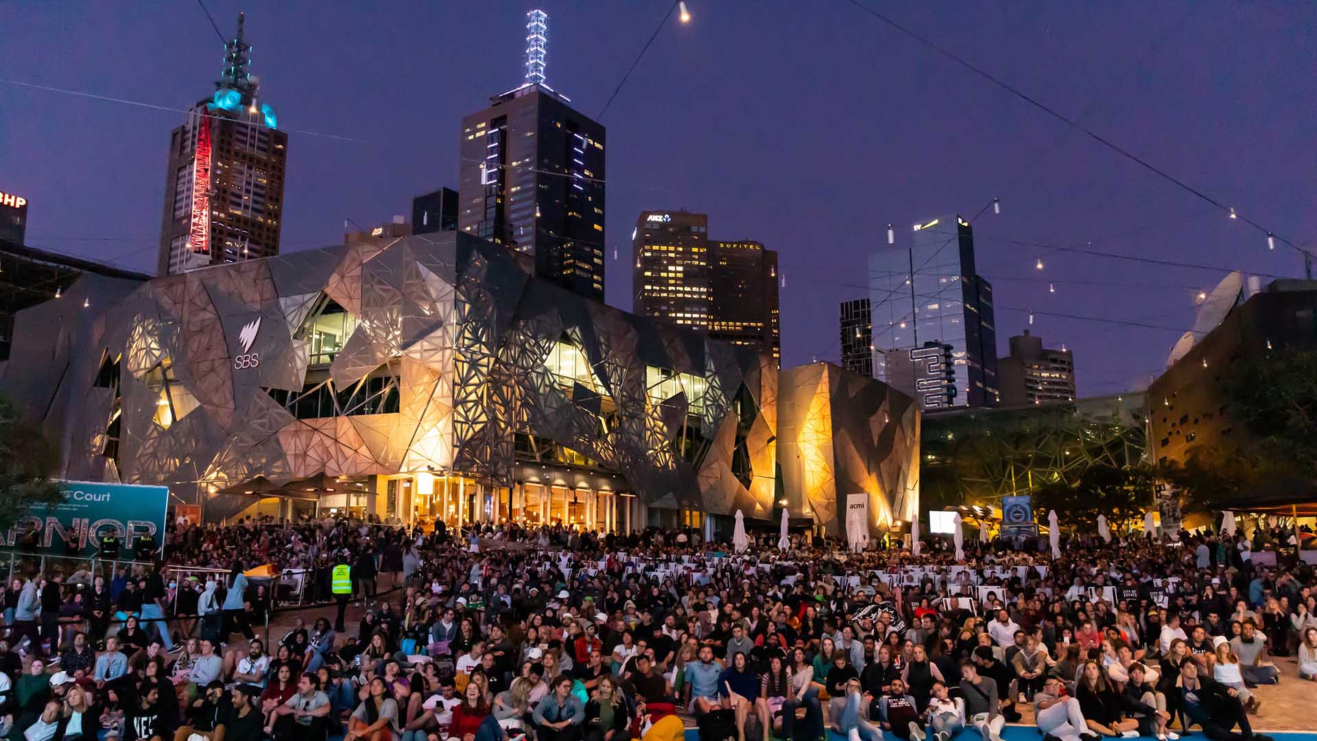 Free Christmas Films at Fed Square 2021