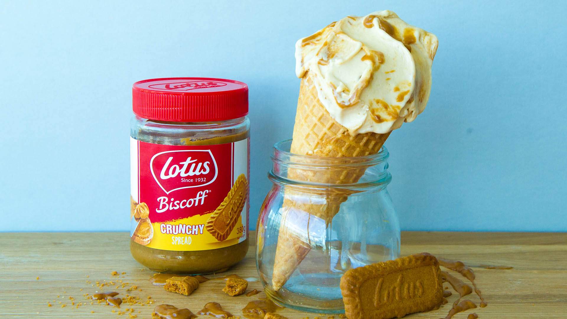 Gelatissimo Is Scooping Up Biscoff Gelato Complete with Biscuit Pieces Just for This Month
