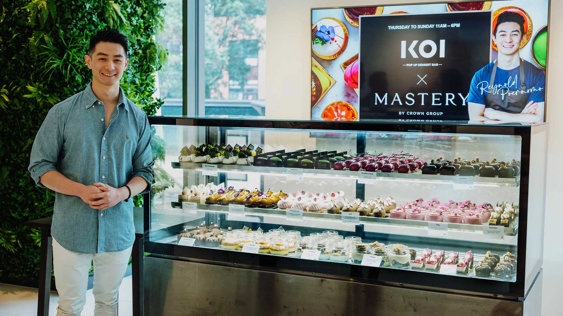 Koi Dessert Bar PopUp Concrete Playground