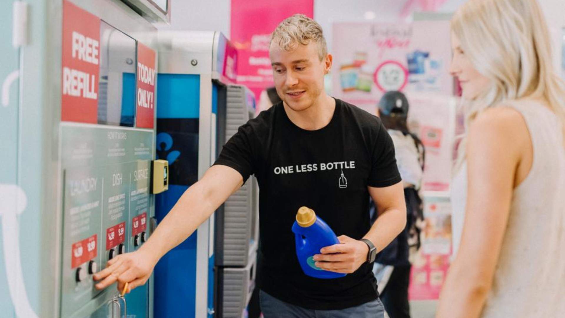 One Less Bottle Is the Refill Station for Household Cleaning Products That's Helping Nix Plastic Waste