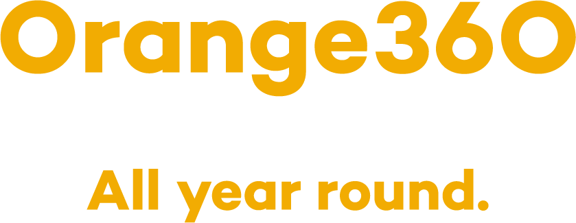 Orange360 Tagline Lockup Gold 