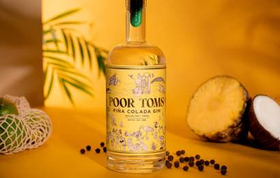 Background image for Sydney Distillery Poor Toms Has Bottled a Beach Holiday for Its New Pina Colada Gin