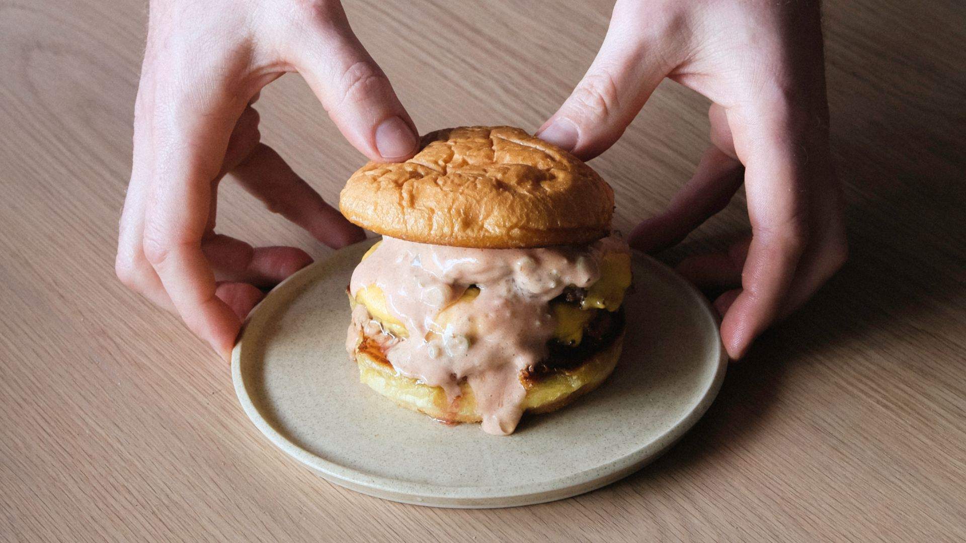 Rockwell and Sons' Legendary Double Patty Smash Burger Is Making a Lockdown Comeback