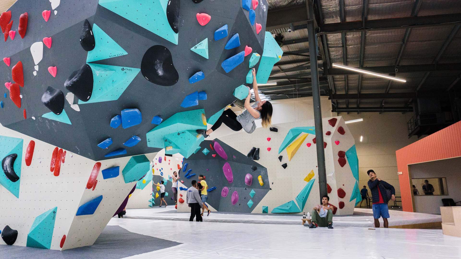 BlocHaus Bouldering Concrete Playground