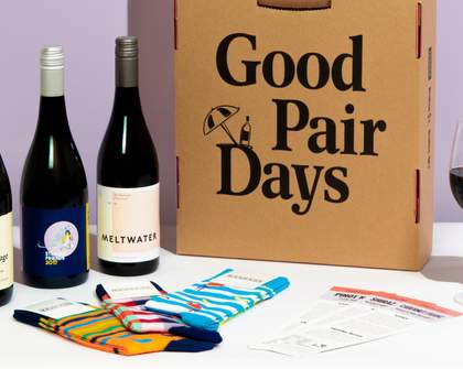 Good Pair Days Is Offering Special Socks and Wine Boxes for Vino-Loving Dads This Father's Day