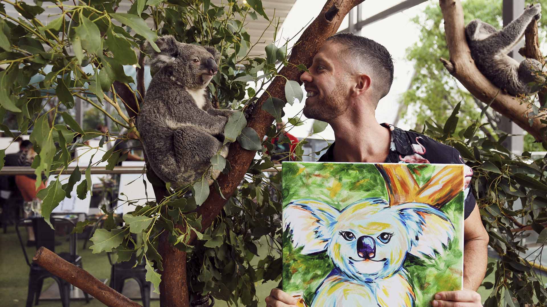 Koala Paint and Sip Session