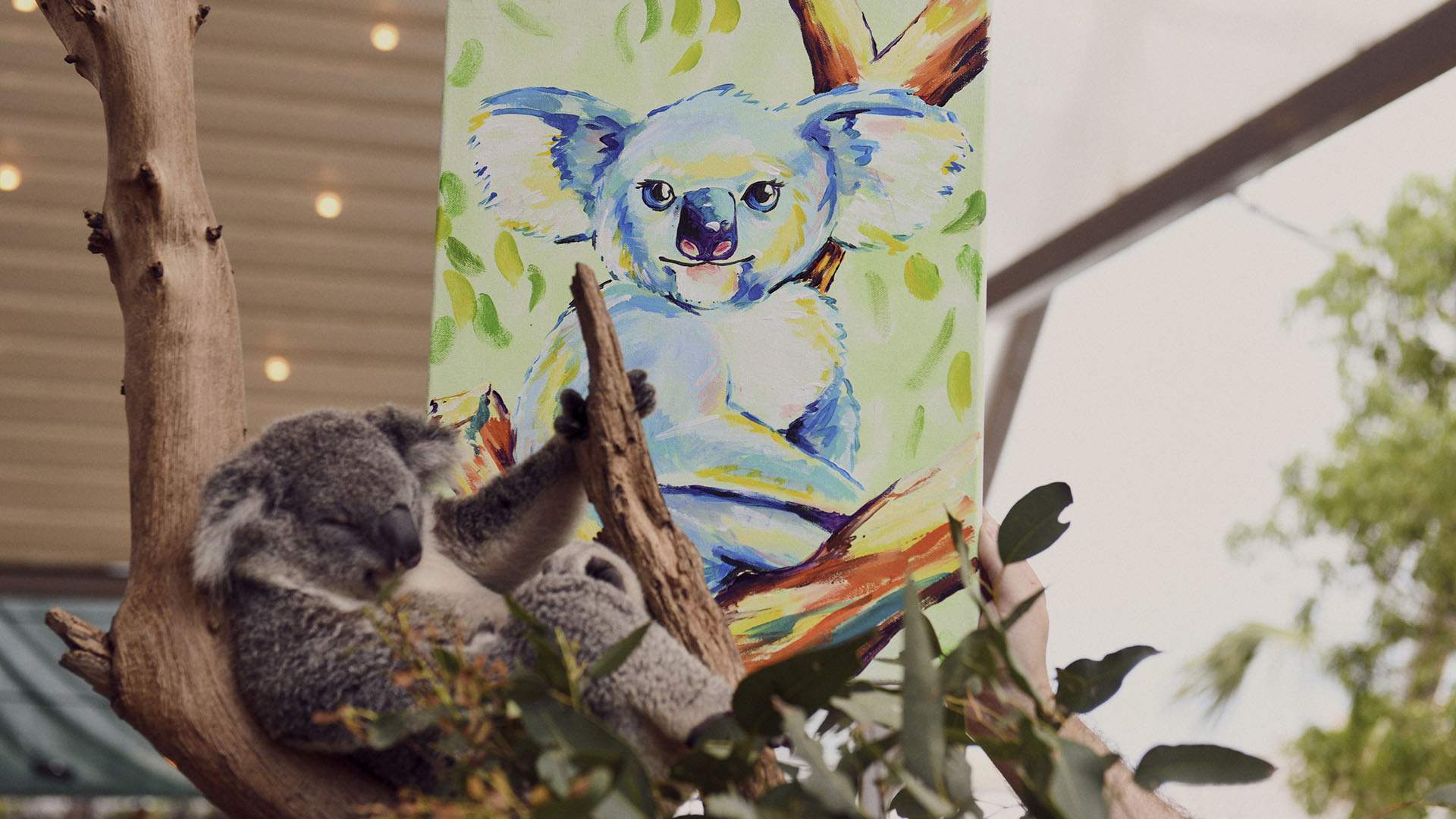 Koala Paint and Sip Session