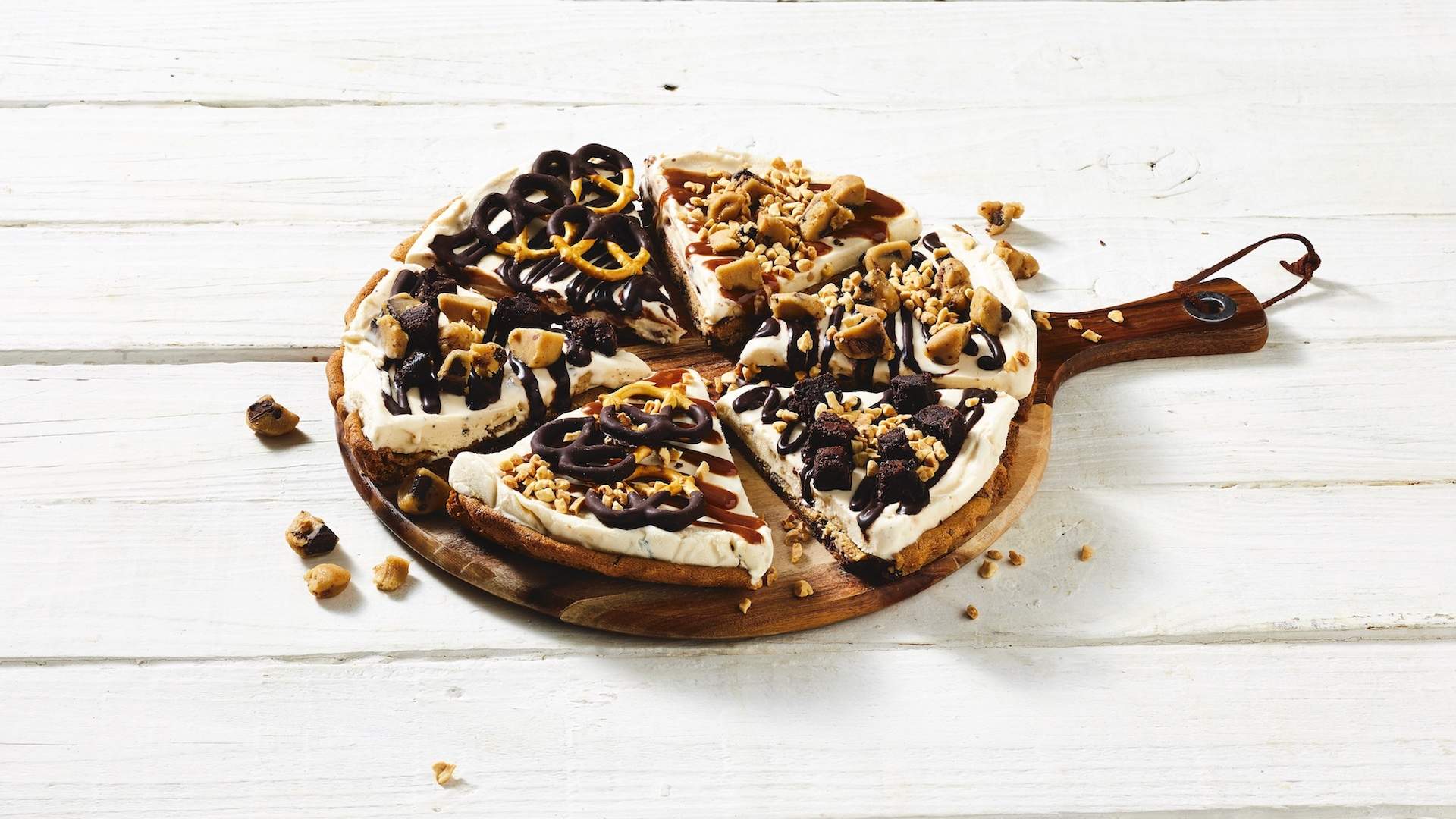 Ben & Jerry's Has Released an OTT Hot Fudge-Topped Ice Cream Pizza