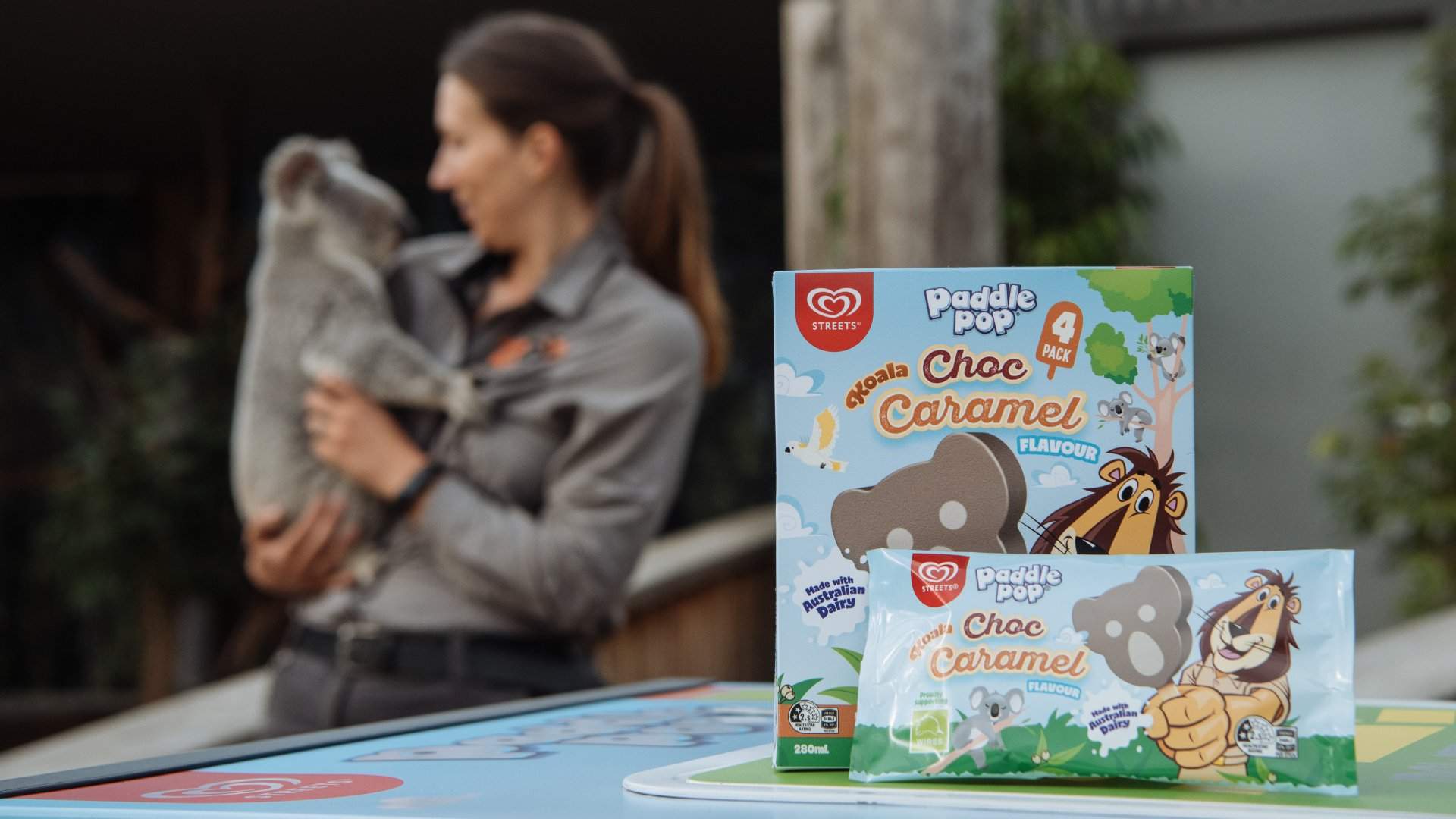 This New Koala-Shaped Paddle Pop Is Helping to Support and Raise Funds for Wildlife Conservation