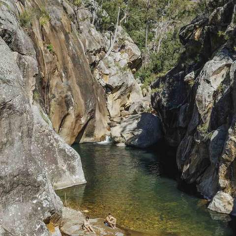 Lower Portals - one of the best Brisbane rivers for swimming in. 