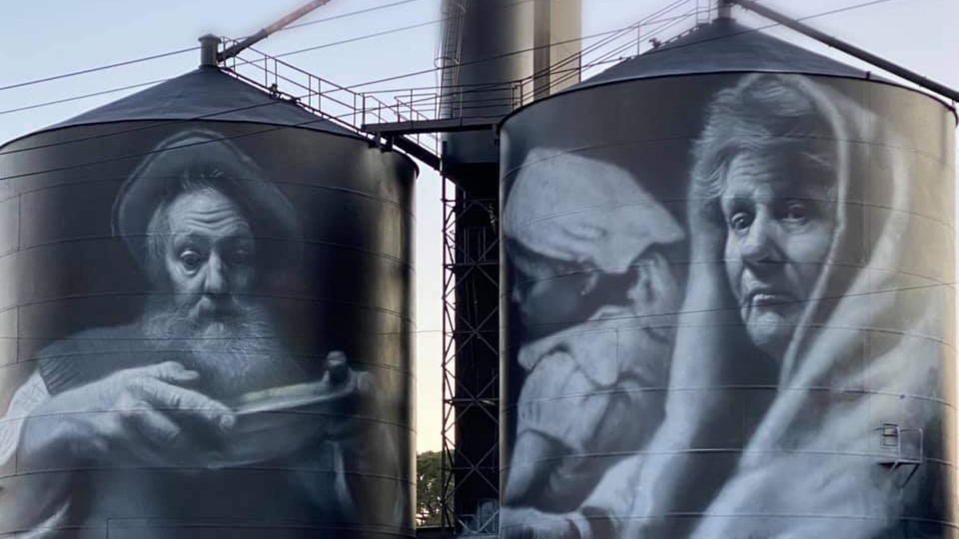 This New Grampians 'Hope' Mural Is the Latest Addition to Victoria's Silo Art Trail