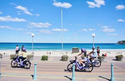 Beam Is Sydney's New Purple-Hued E-Bike Service with Designated Parking Spots