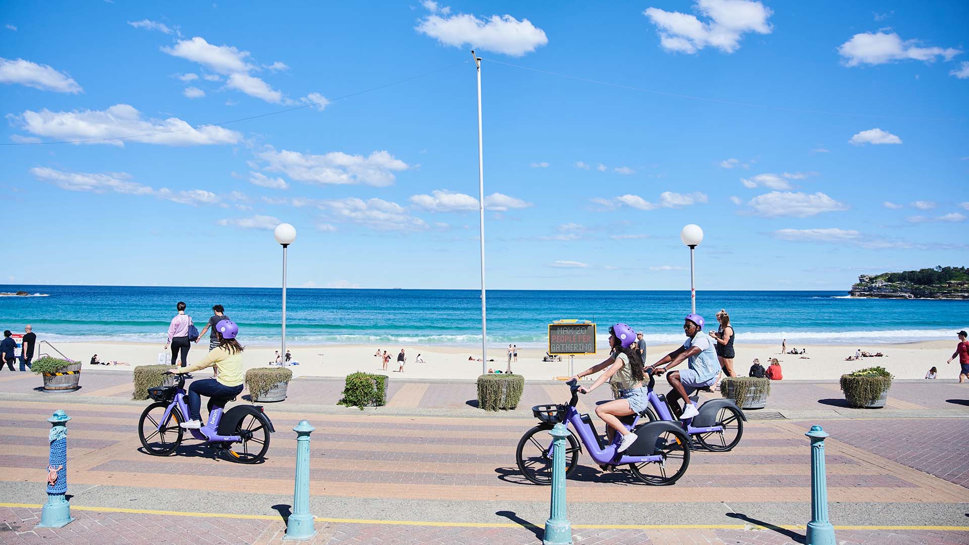 Beam Is Sydney's New Purple-Hued E-Bike Service with Designated Parking Spots