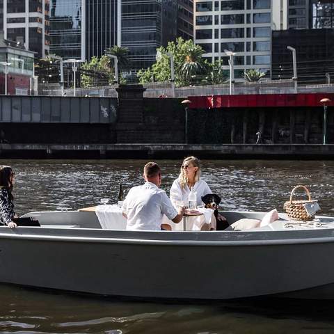 Melbourne's Pet-Friendly BYO Picnic Boats Are Available to Book for Yarra Cruises Once Again