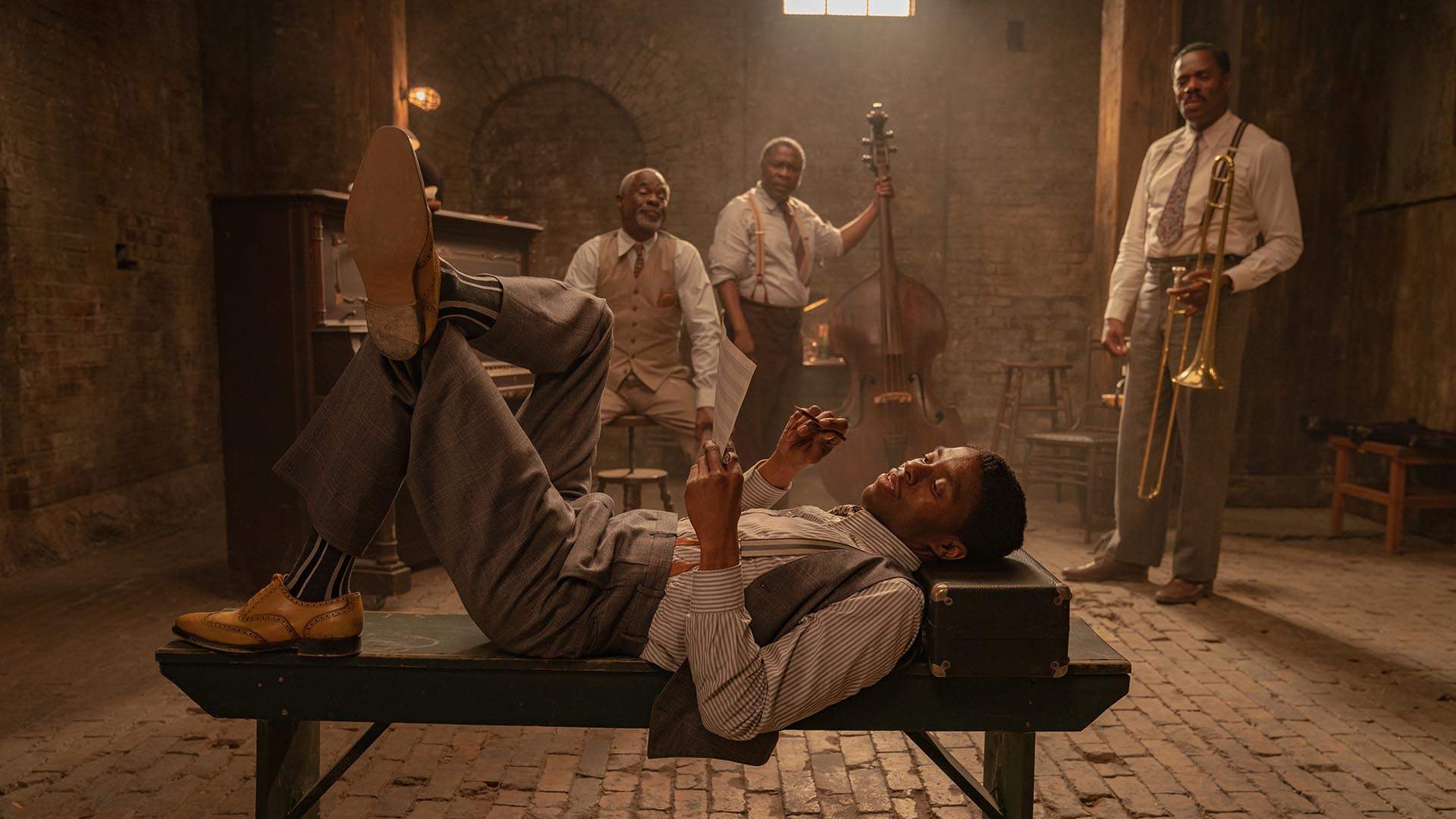 Chadwick Boseman Plays the Blues in the Trailer for His Final Film 'Ma Rainey's Black Bottom'