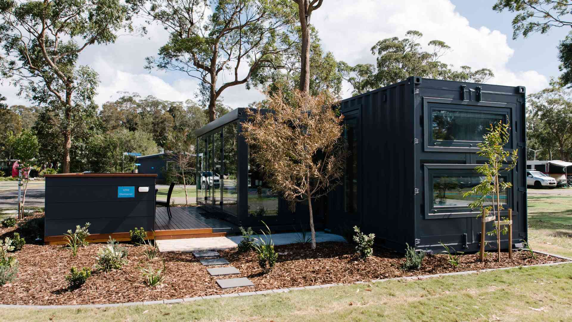 You Can Now Stay in These Luxe Shipping Container Tiny Homes That'll Move Between Resorts