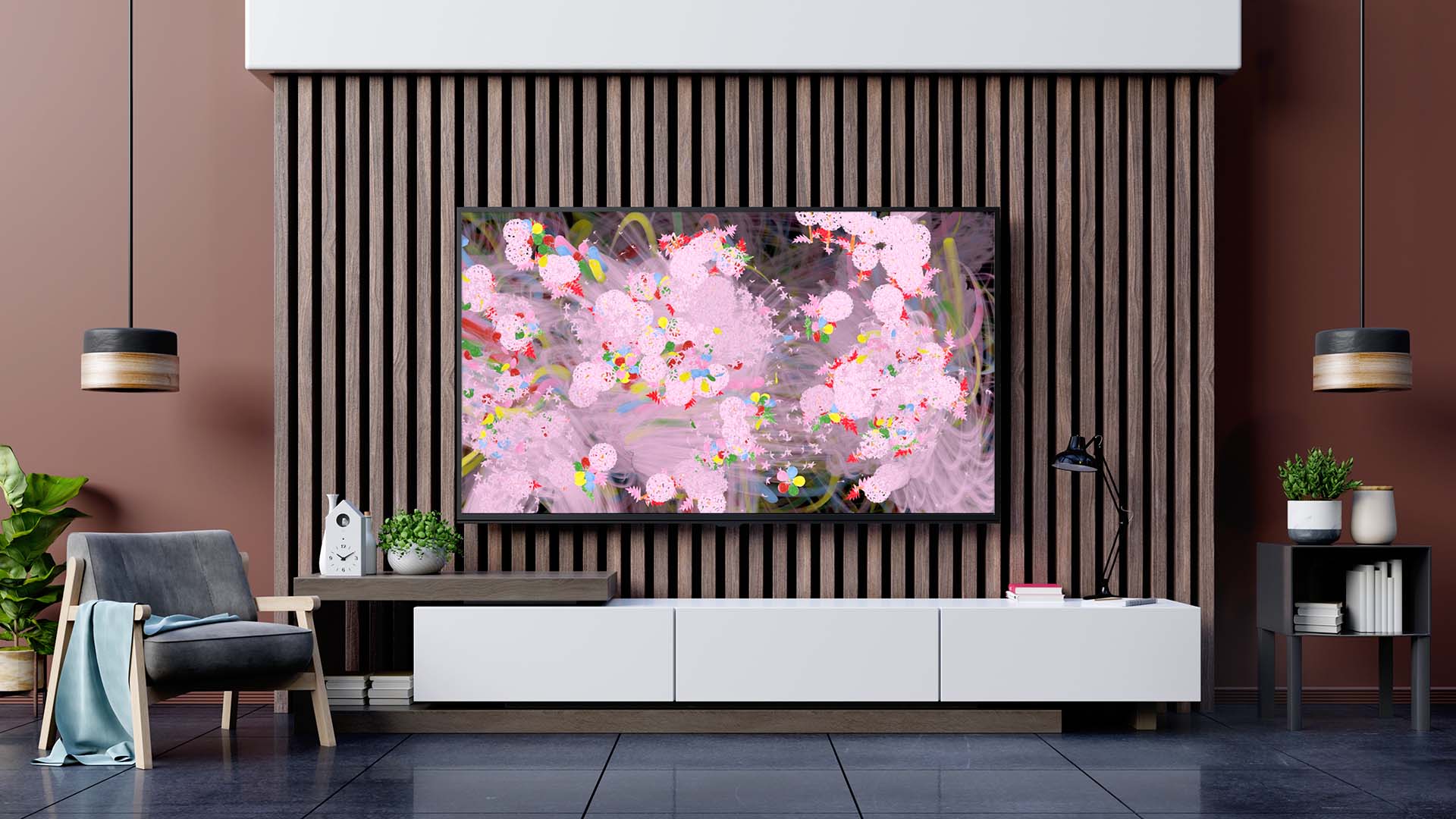 'Flowers Bombing Home' Is the New Teamlab Artwork That You Can View and Participate In At Home