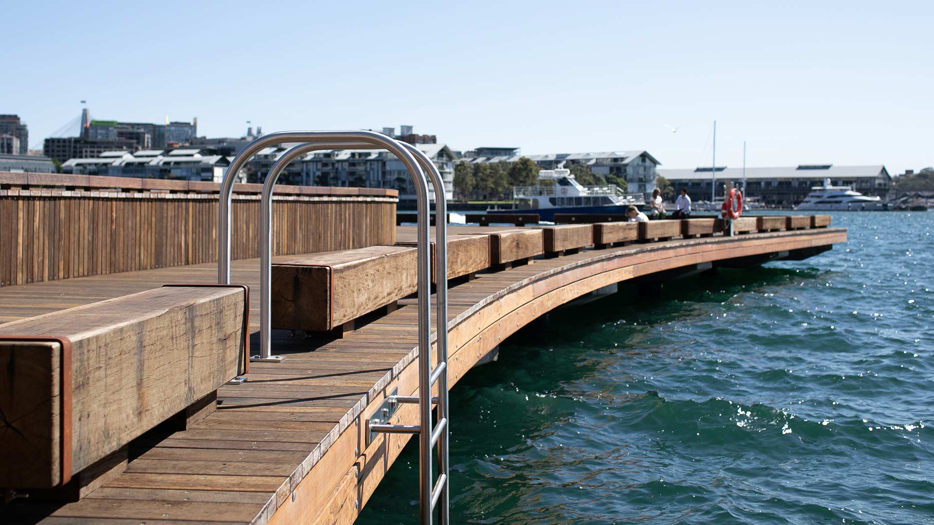 Barangaroo Is Now Home to a Massive Amphitheatre-Style Boardwalk on the Waterfront