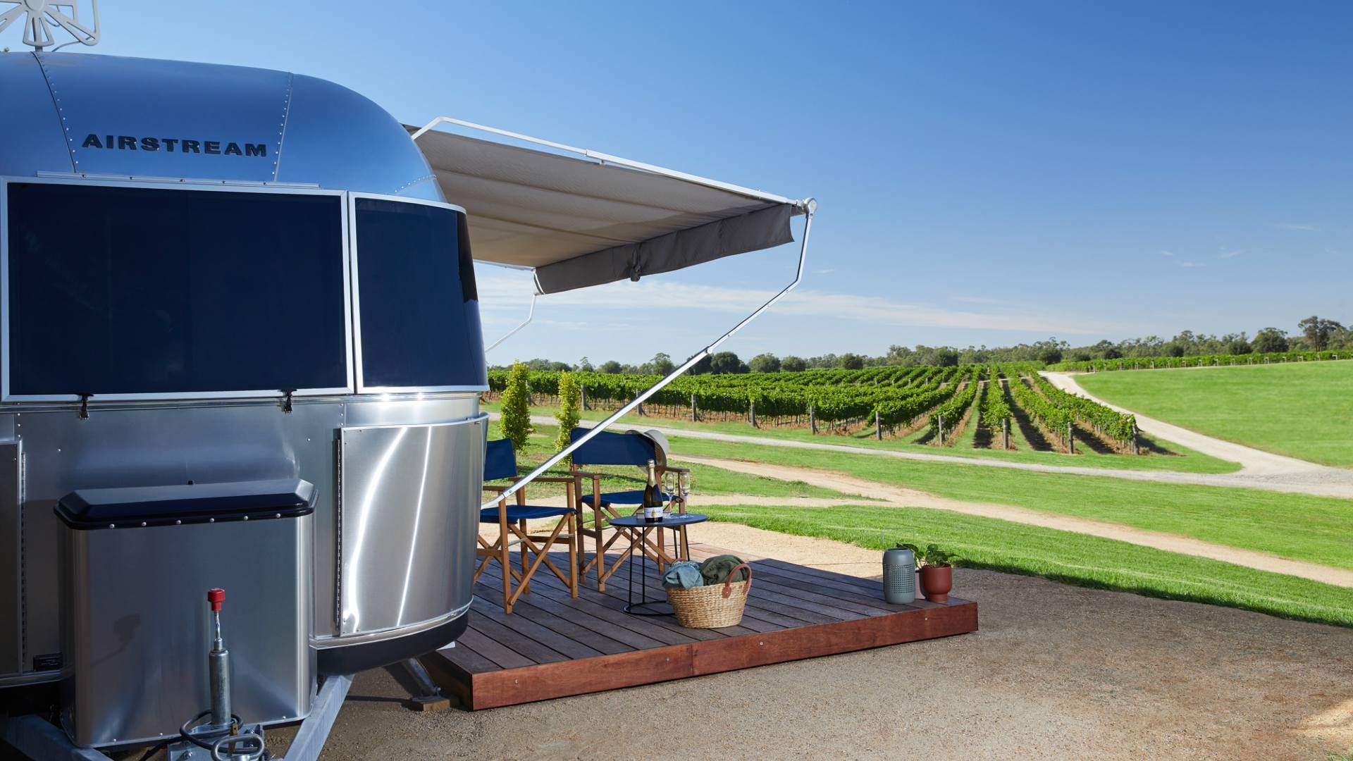 An Airstream Hotel Has Rolled Into Nagambie's Mitchelton Winery So You Can Sleep By the Vines