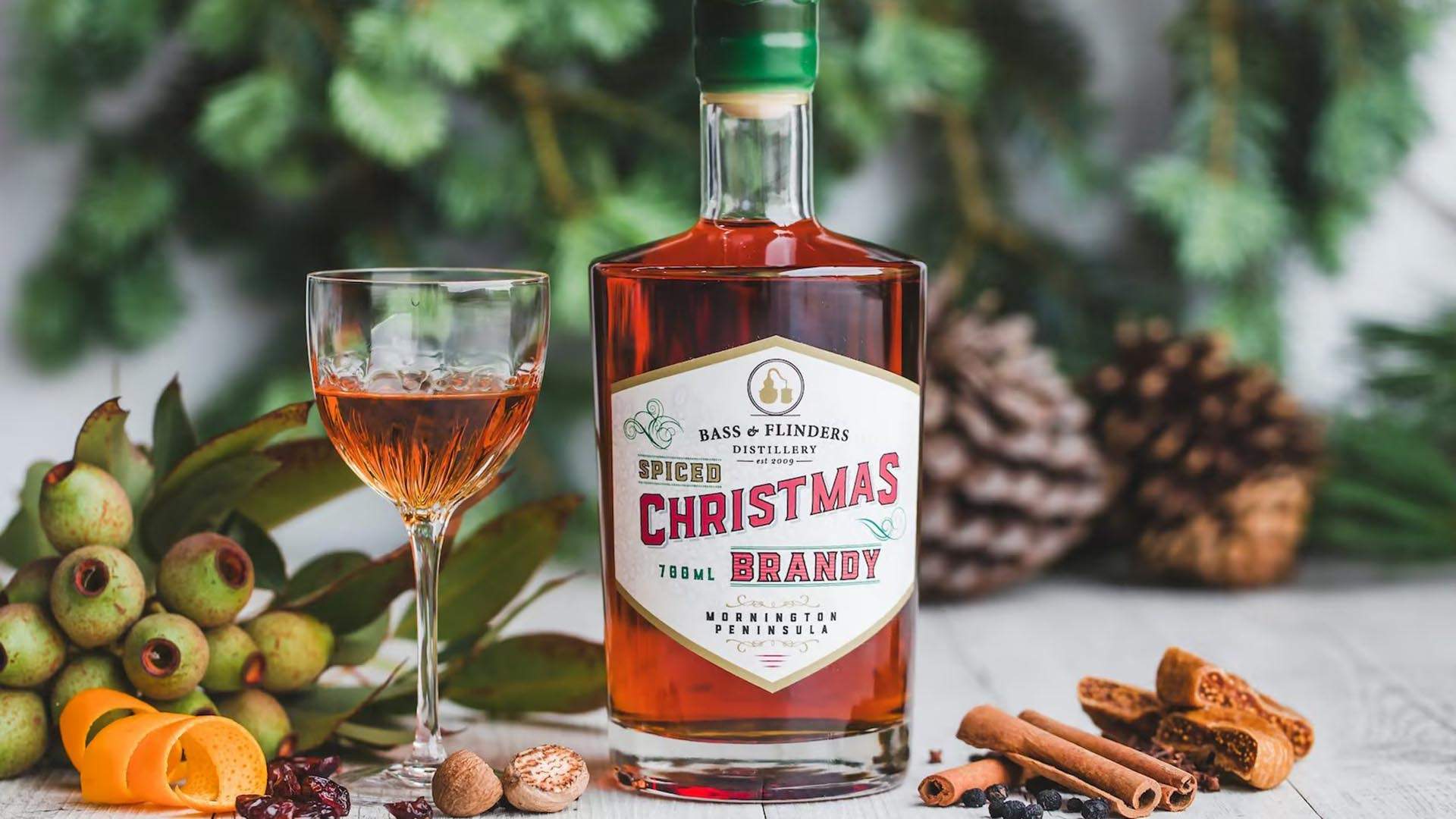 Bass and Flinders Has Released a Spiced Christmas Brandy If You Need Something to Sip with Pudding
