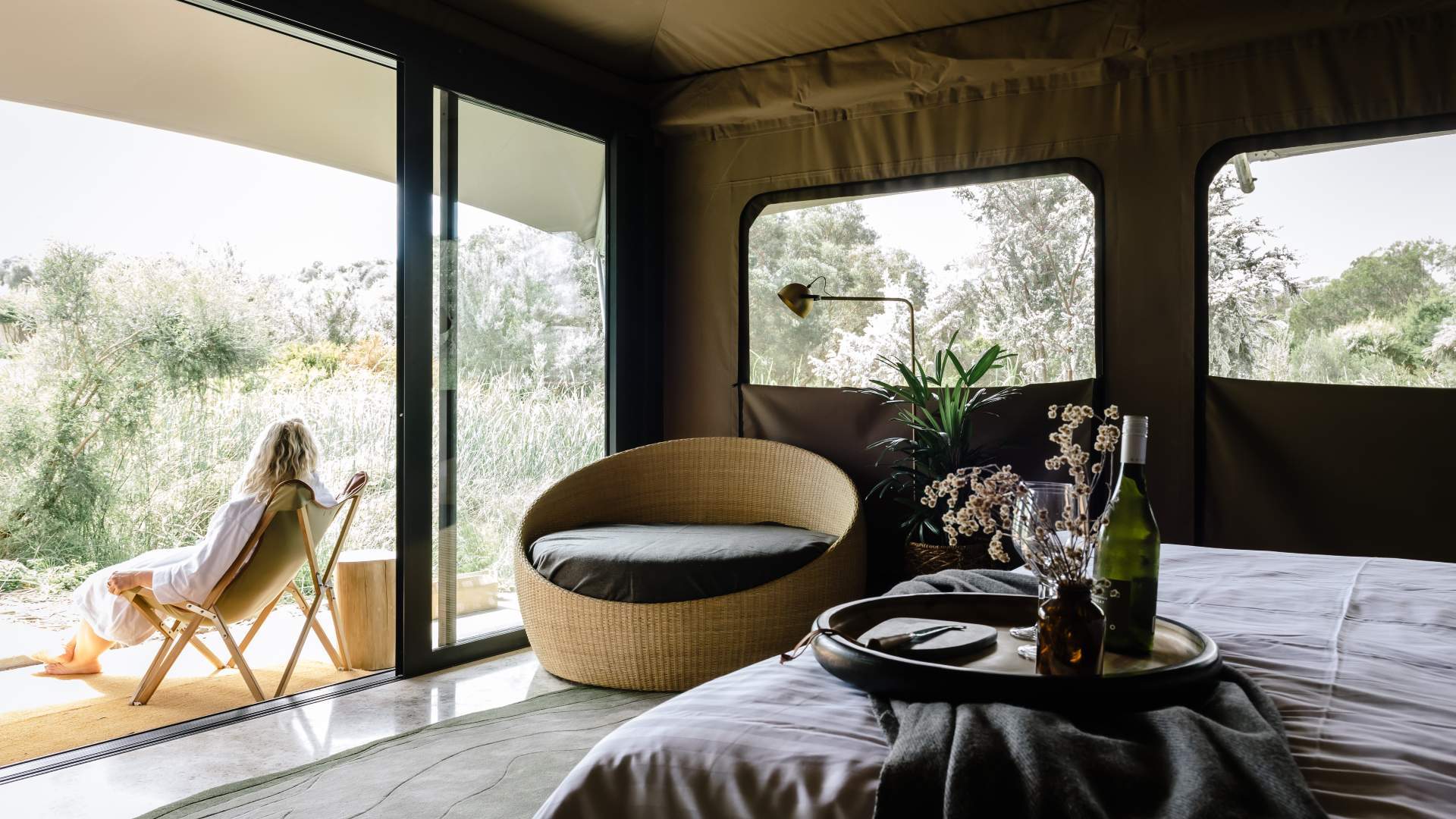 Glamping Victoria Melbourne - THE PENINSULA HOT SPRINGS, FINGAL