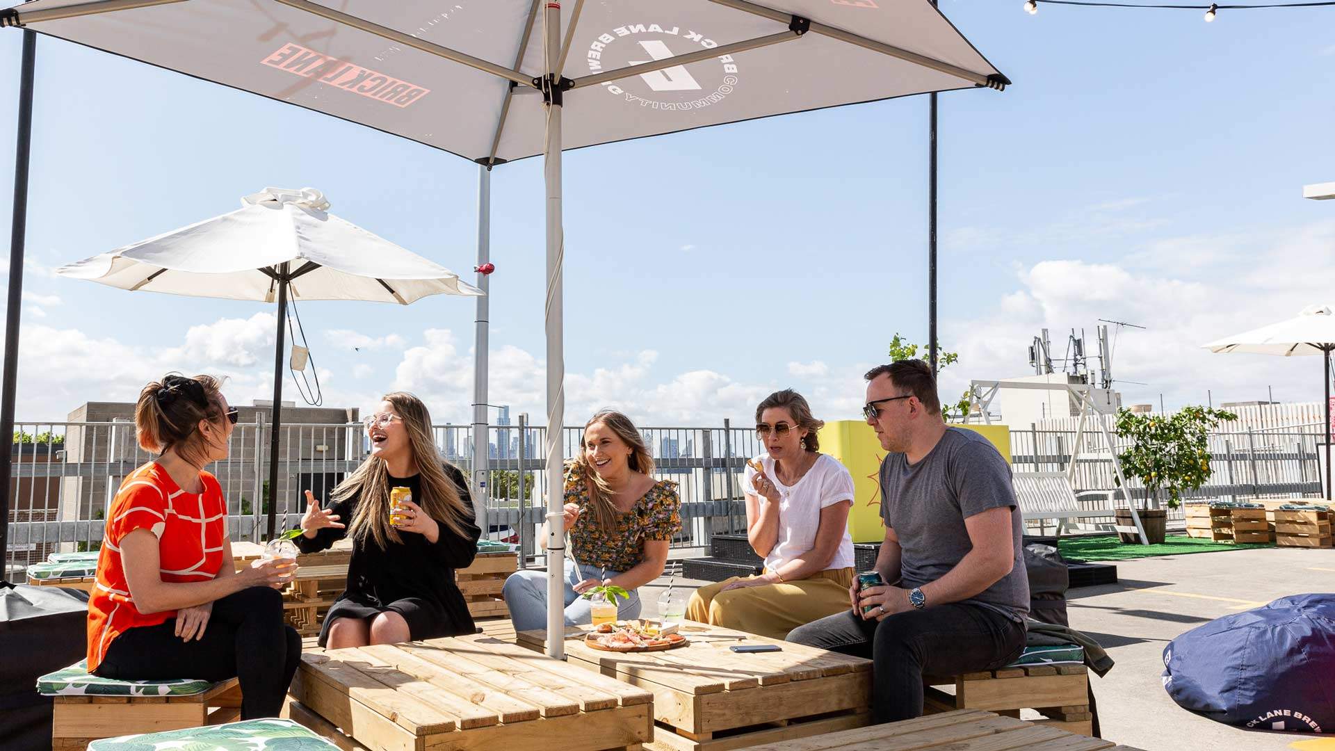 An Openair Beer Garden Has Landed on the Rooftop of The Prince Hotel's Car Park