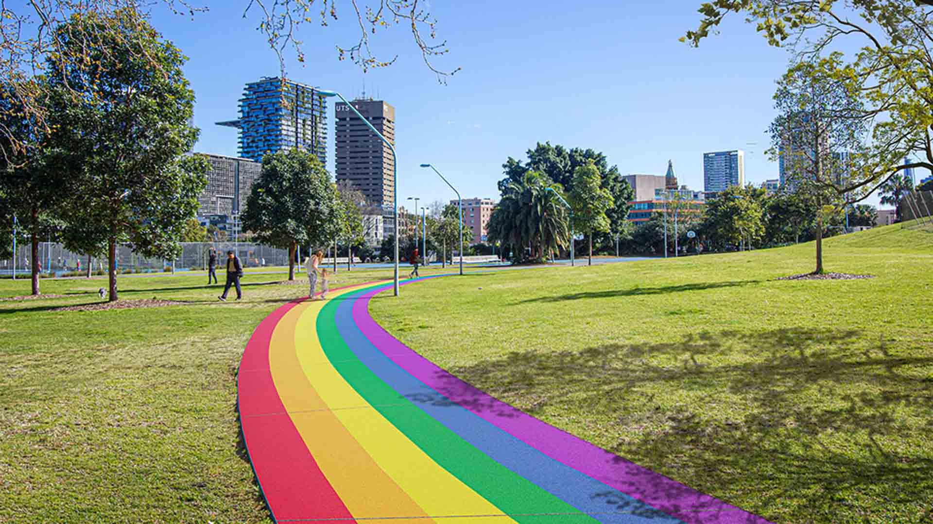 Surry Hills Is Getting a New Rainbow Path to Commemorate Australia's Marriage Equality Legislation