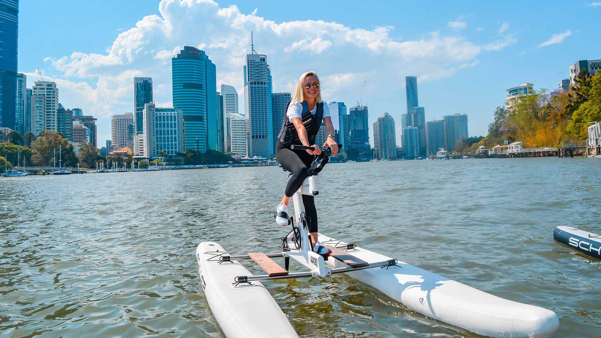 water bicycle