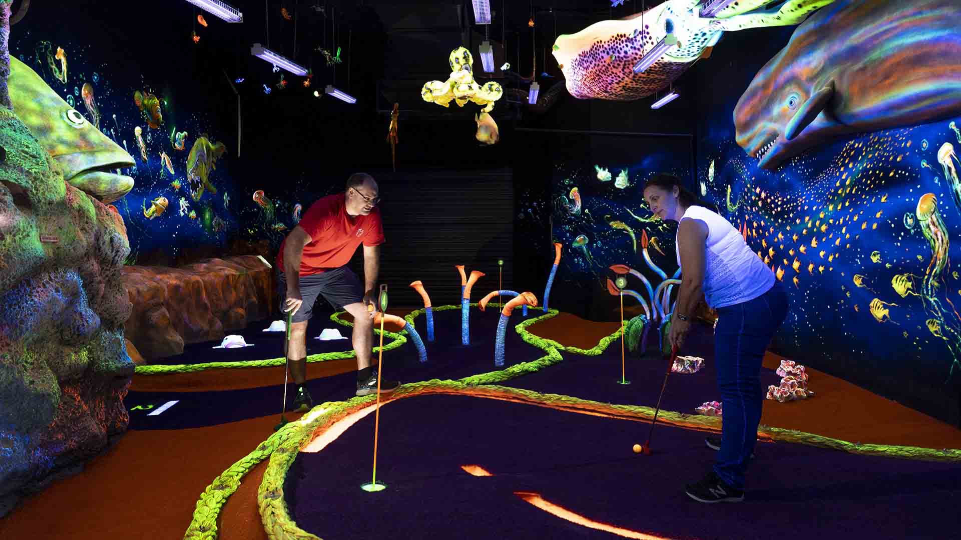 Undersea Putt & Play Is Redcliffe's New Underwater-Themed 18-Hole Mini Golf Course