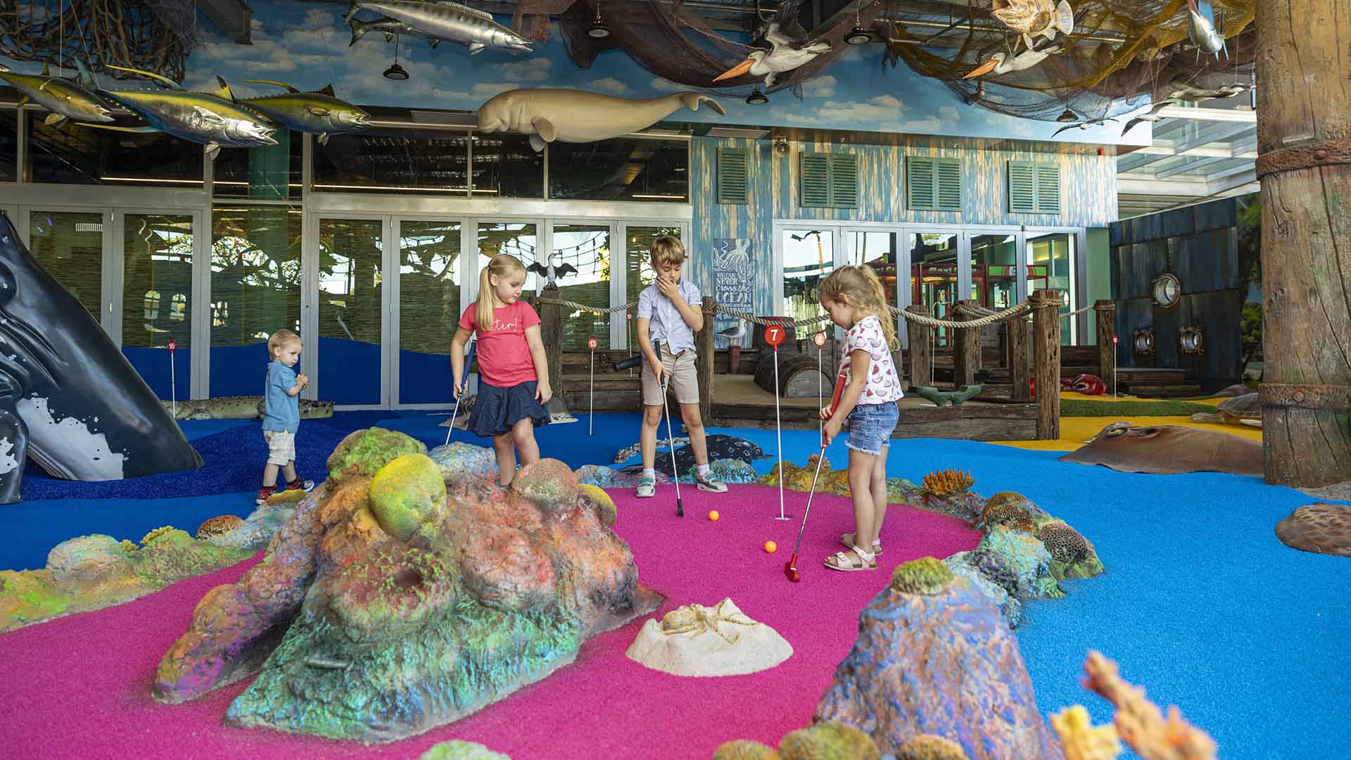 Undersea Putt & Play Is Redcliffe's New Underwater-Themed 18-Hole Mini Golf Course