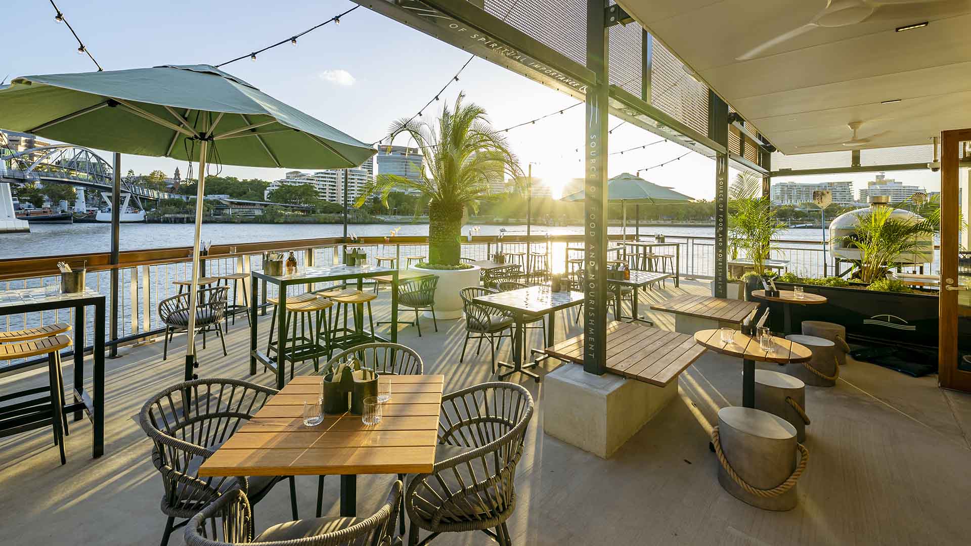 Will & Flow Is Treasury Brisbane's New All-Day Overwater Bar Near the Goodwill Bridge