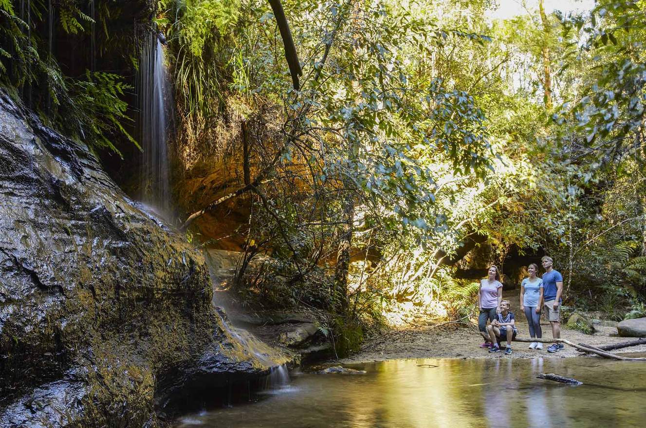 South Lawson Waterfall Circuit - Concrete Playground