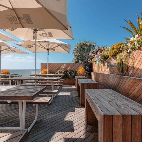 The Icebergs Terrace Has Transformed Into a Lush Pop-Up Bar Overlooking Bondi Beach for Another Summer