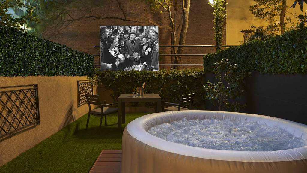 This Melbourne Hotel Has Added a Hot Tub and Outdoor Cinema in a