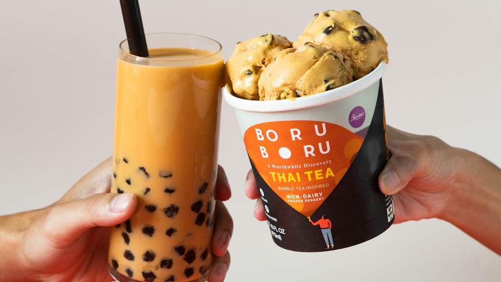 Buono's Bubble TeaFlavoured Vegan Ice Cream Tubs Have Just Landed in