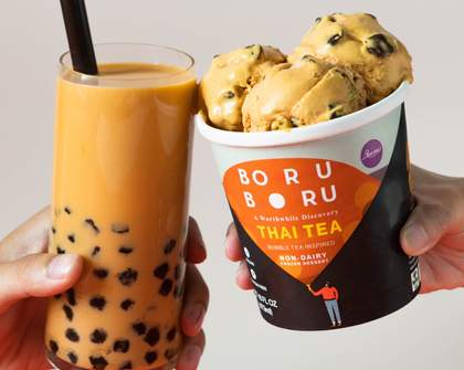 Buono's Bubble Tea-Flavoured Vegan Ice Cream Tubs Have Just Landed in the Freezer Aisle