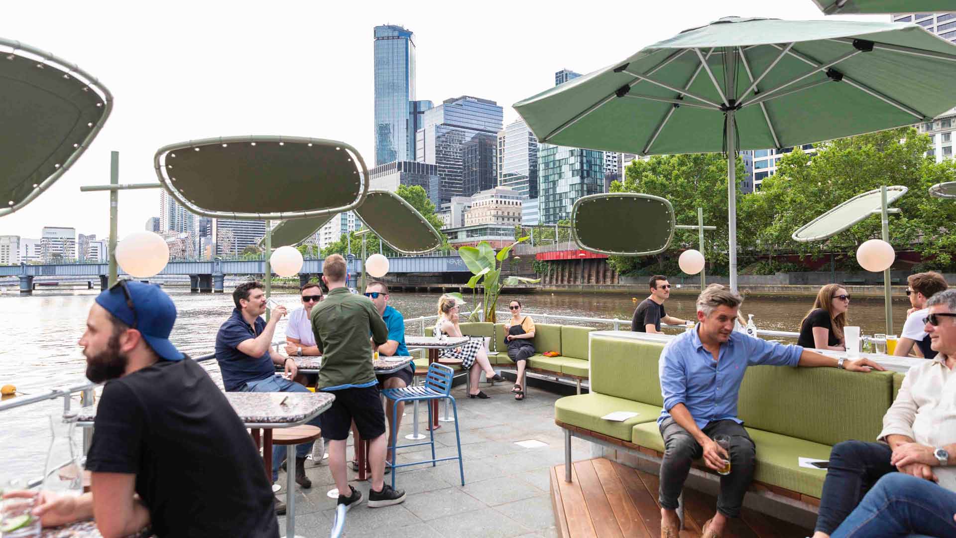 The Yarra's Overwater Bar Ponyfish Island Has Just Reopened Following an Impressive Makeover